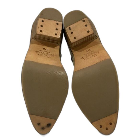 Vintage Foundry Co Boots Women’s Size 7.5 Color Cream Western Design 2.75”H Heel - Picture 8 of 11